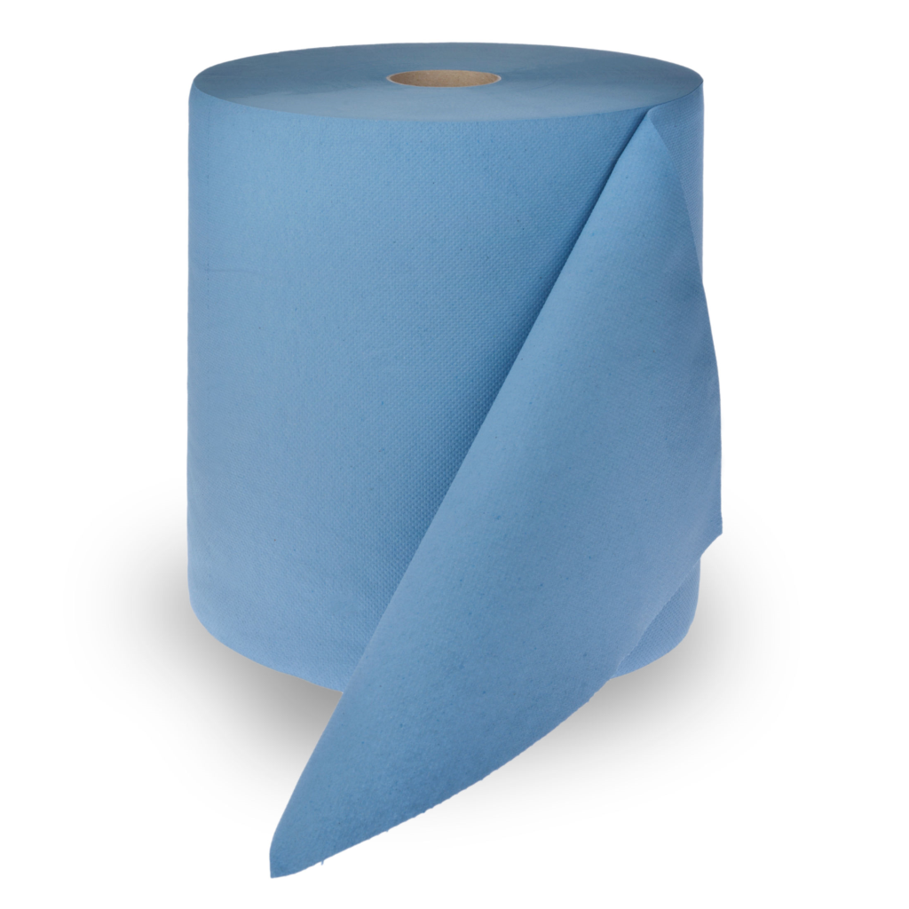 Bild von Multiclean Putztuchrolle, blau 3 lagig 36x36 cm (VPE=1 Stück)